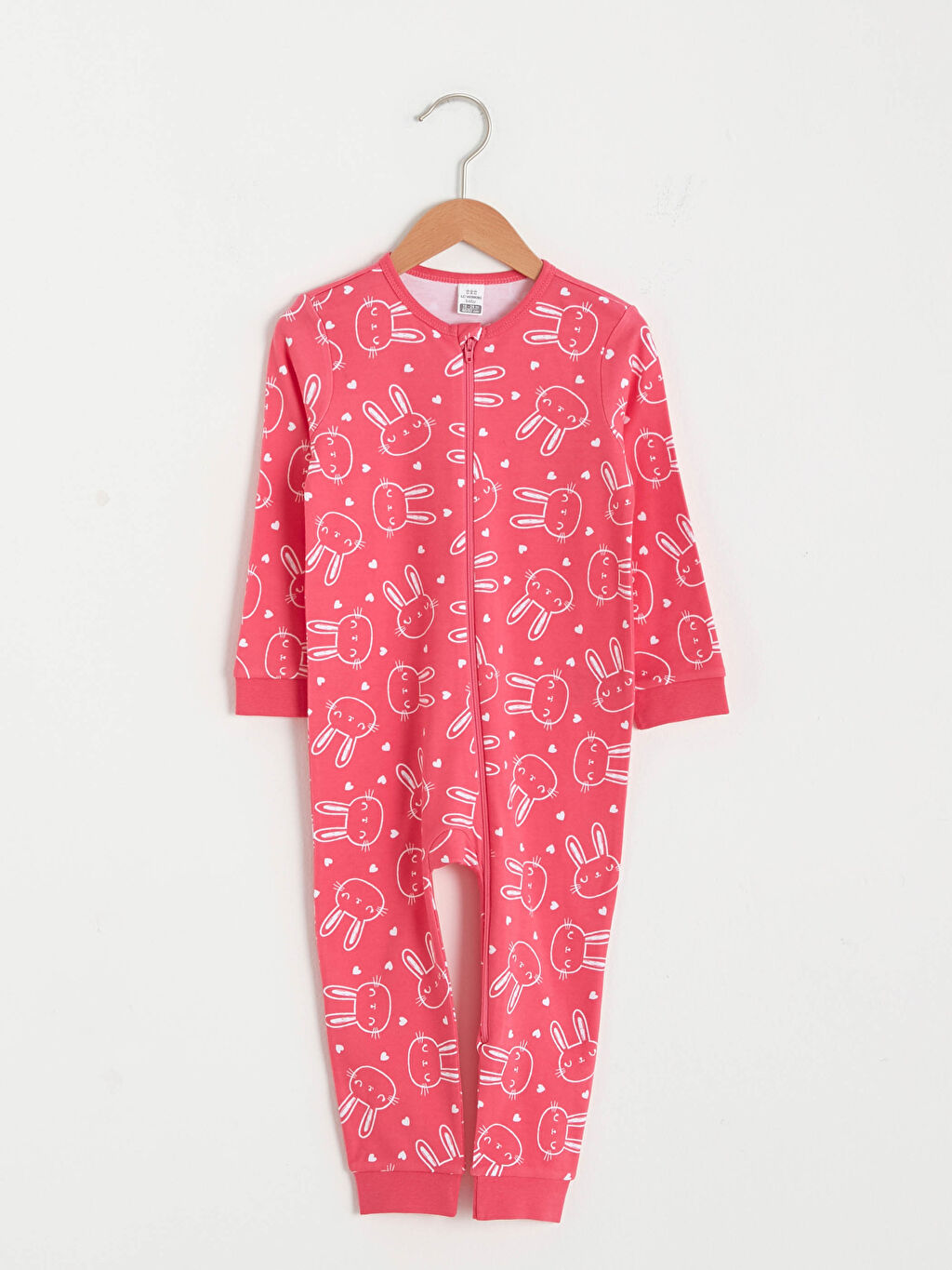 Pembe Kız Bebek Baskılı Tulum LC Waikiki