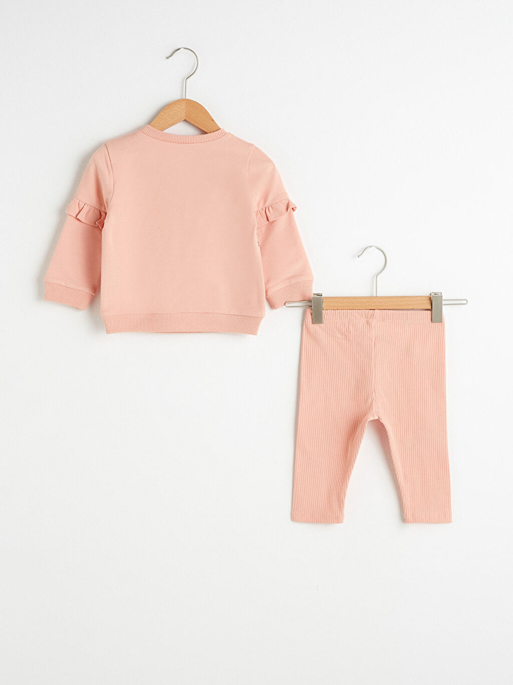 Pembe LCW GREEN Kız Bebek Organik Pamuklu Minnie Mouse