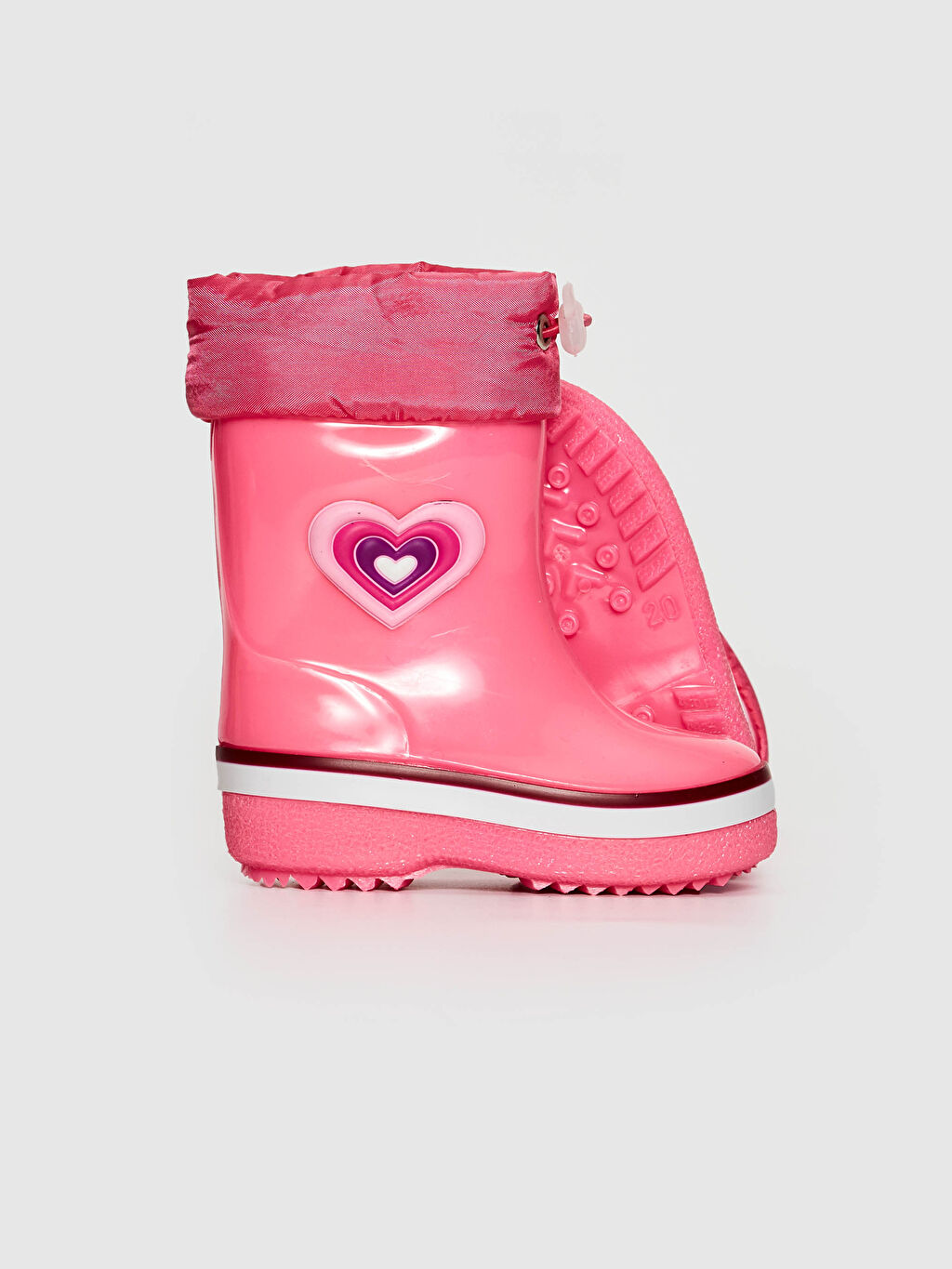 Fuşya Kız Bebek Yağmur Botu LC Waikiki Fuşya Kız Bebek Yağmur Botu LC Waikiki