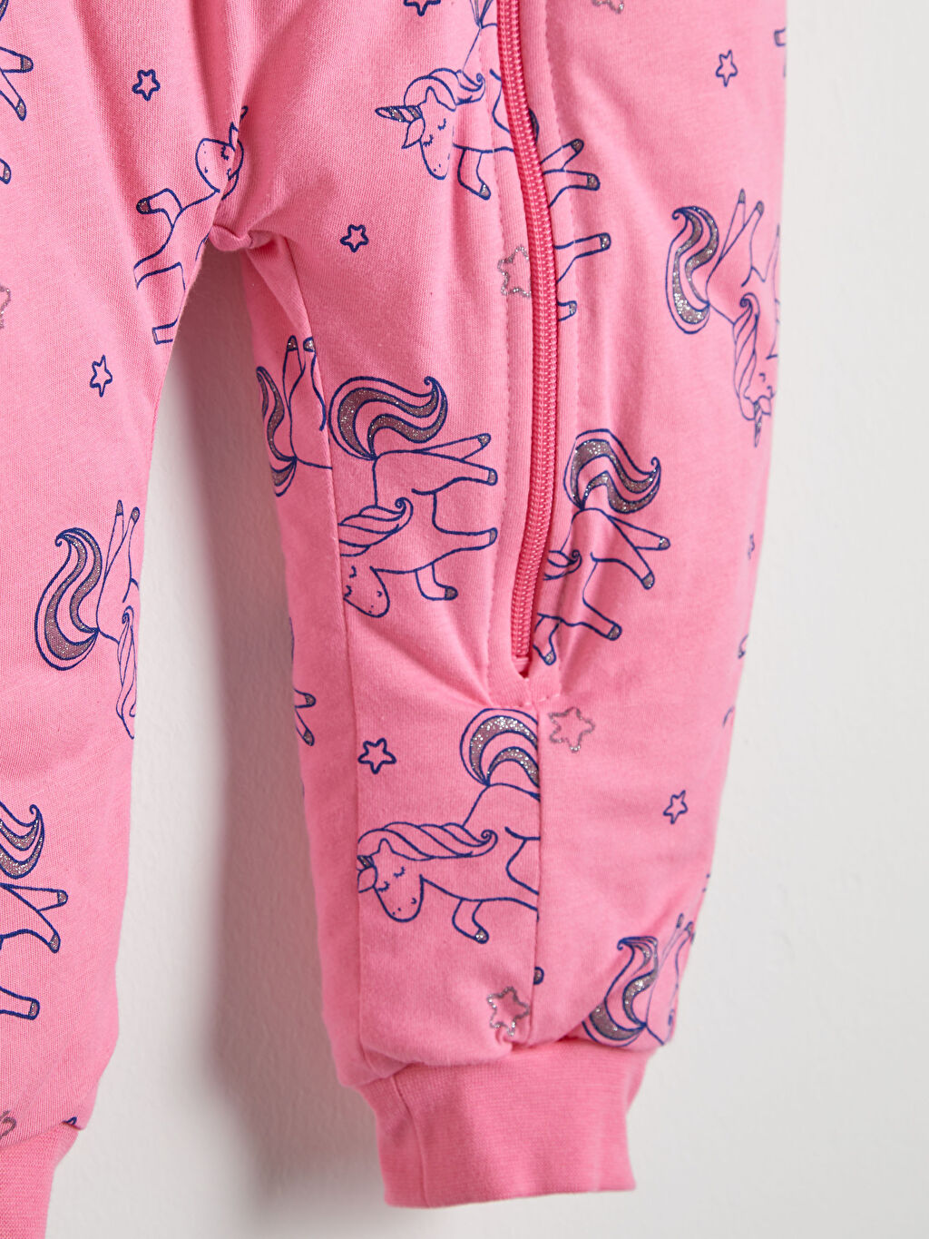 Pembe Kız Bebek Fermuarlı Uyku Tulumu LC Waikiki