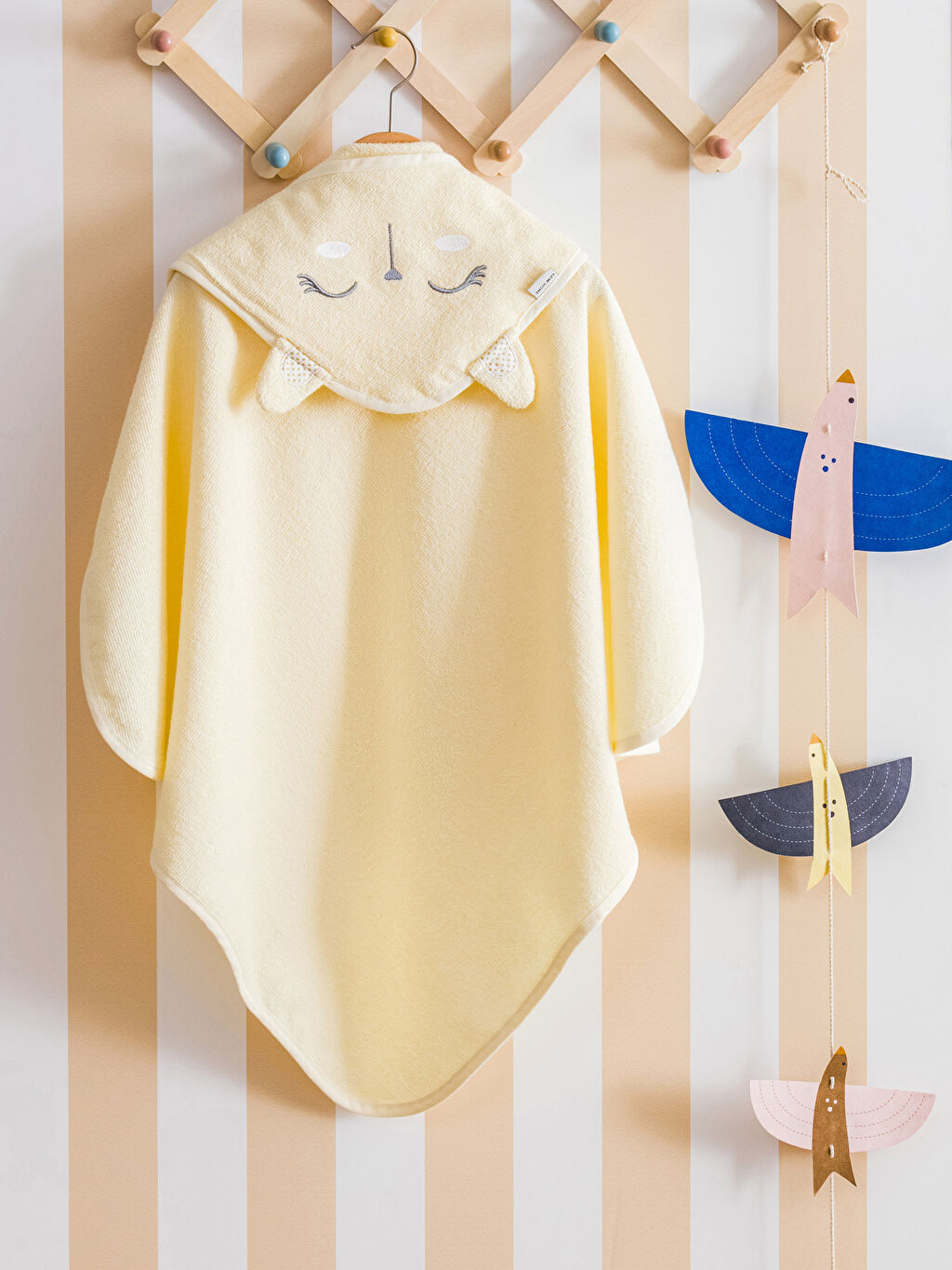 Embroidered Cotton Baby Bath Towel 75x75 Cm W2HU36Z1FQJ W2HU36Z1