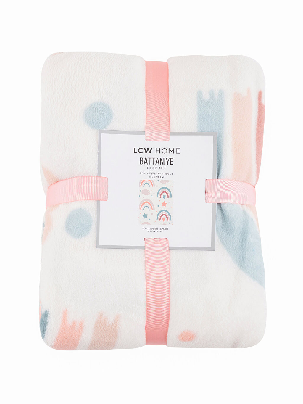 Patterned Single Blanket 150x220 Cm W3FK69Z4F9C W3FK69Z4F9C LC