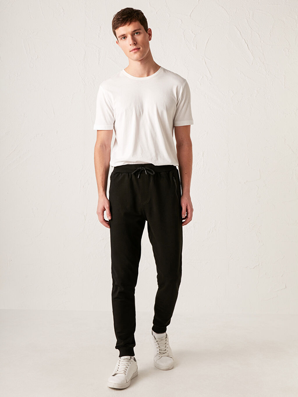 mango drawstring trousers