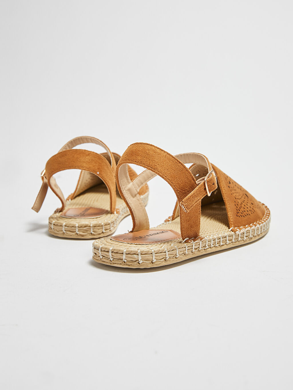 gold flat espadrille sandals