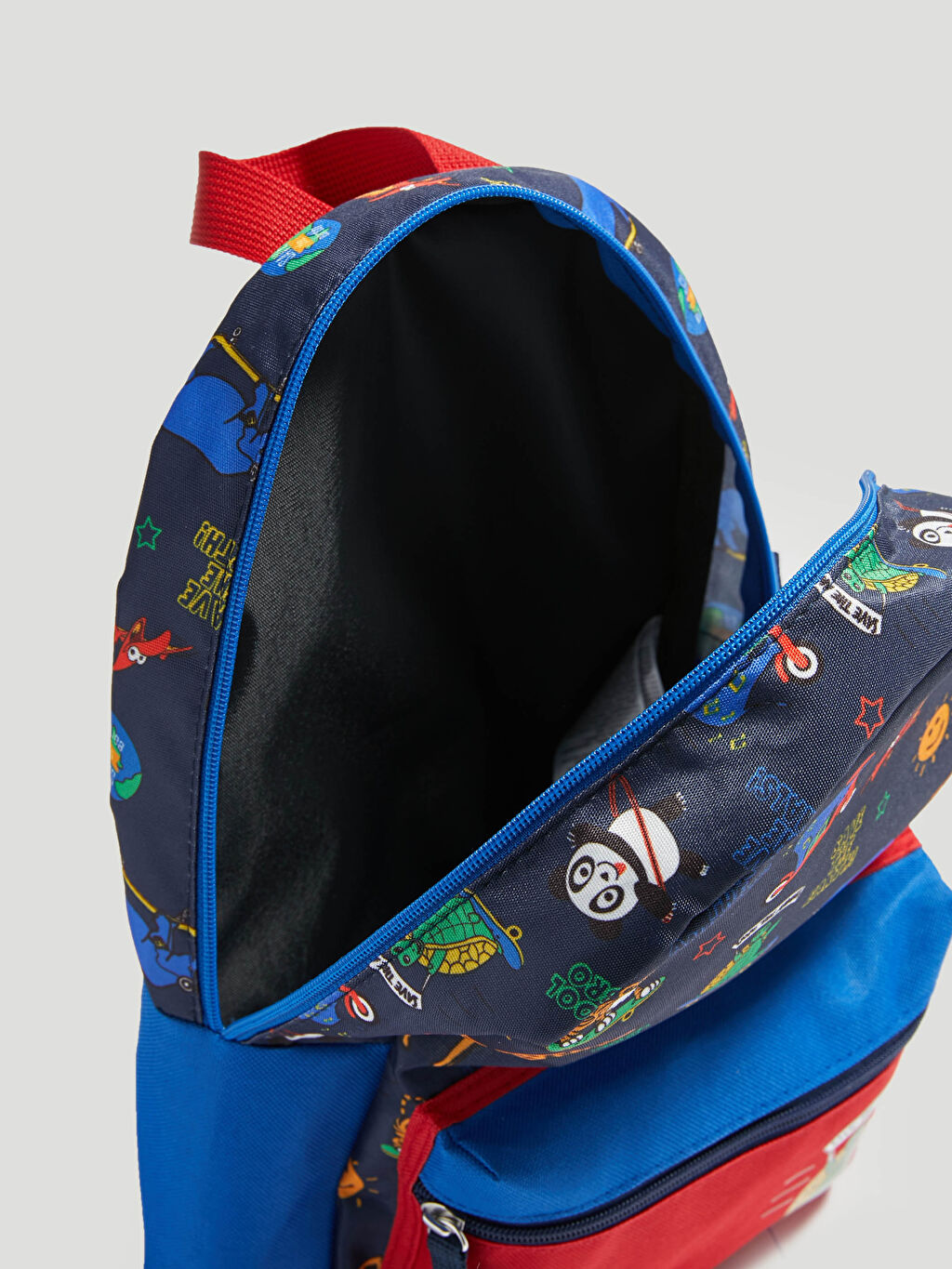 Lacivert Erkek Çocuk Baskılı Sırt Çantası LC Waikiki