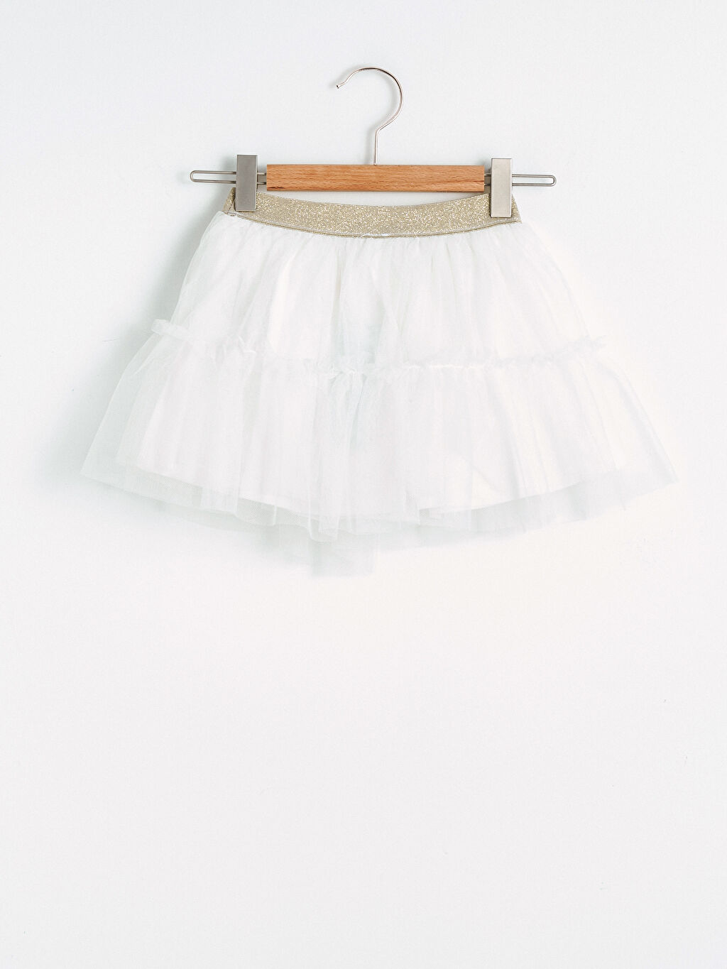 Ekru Kız Bebek Tül Etek LC Waikiki