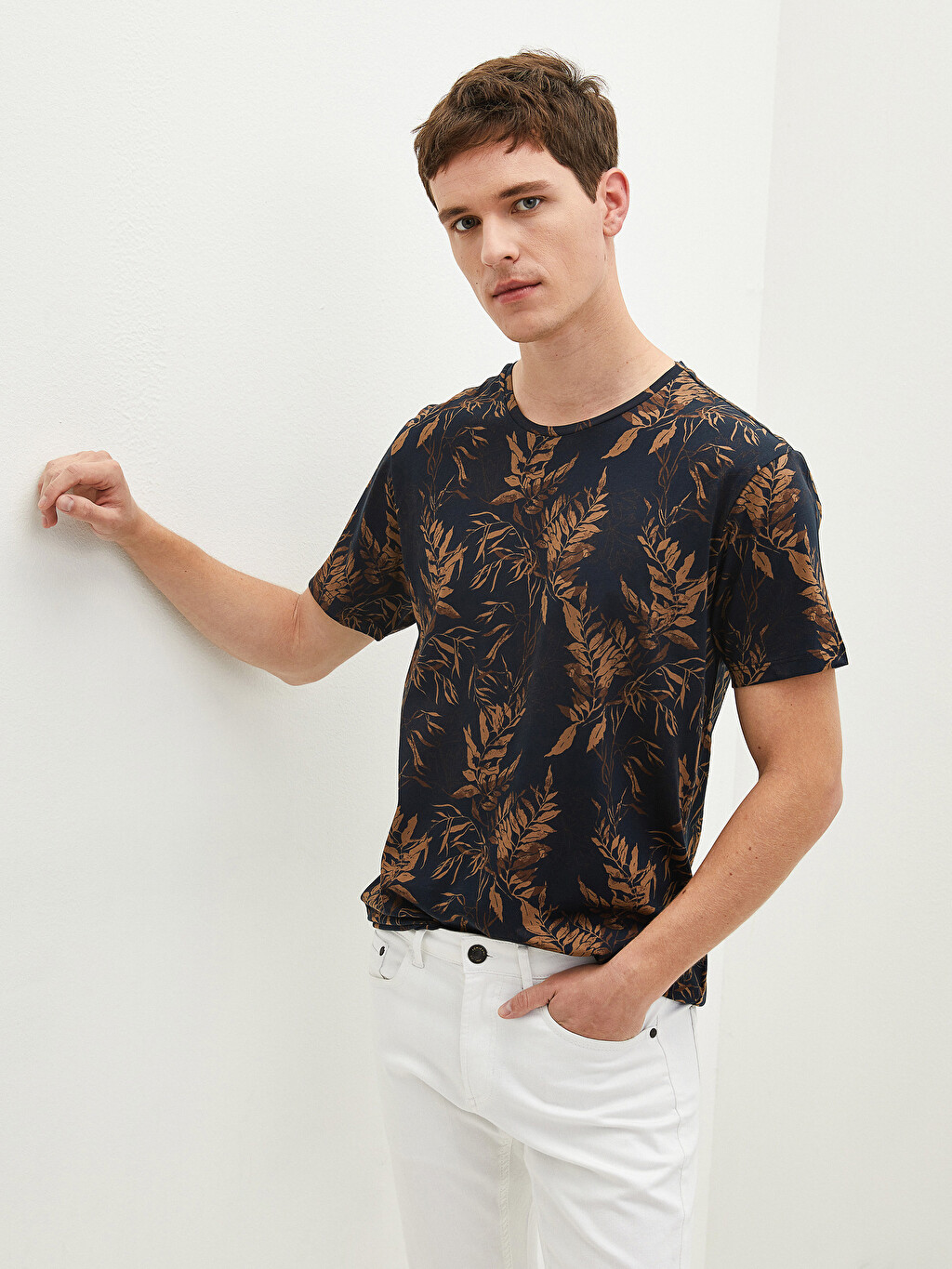 LCW CASUAL Crew Neck Short Sleeve 