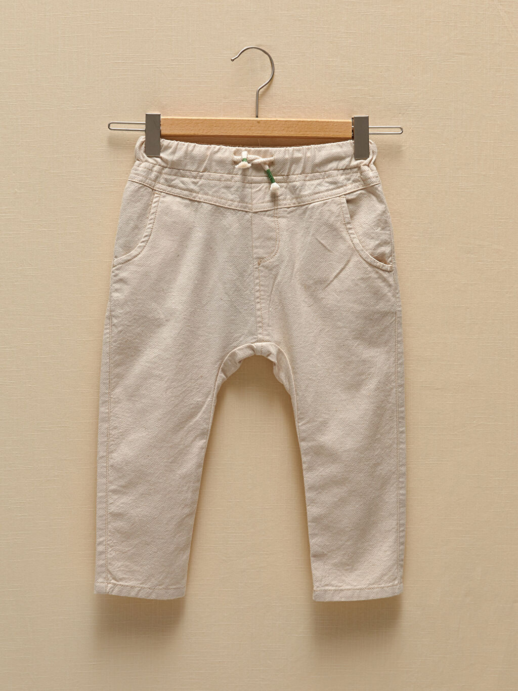 Bej LCW GREEN Comfort Fit Basic Organik Pamuklu Erkek