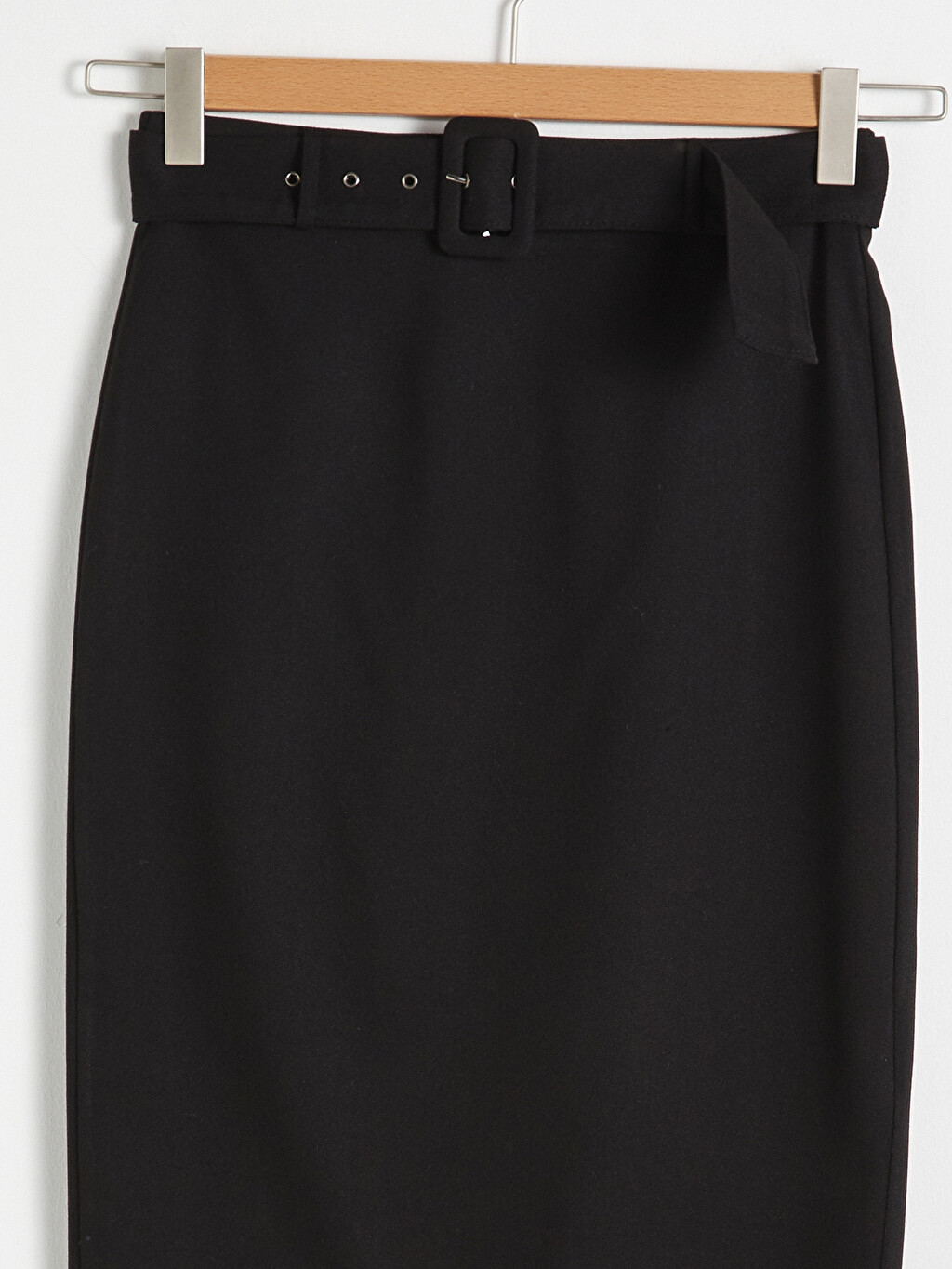LCW CLASSIC Belt Detail Short Skirt 