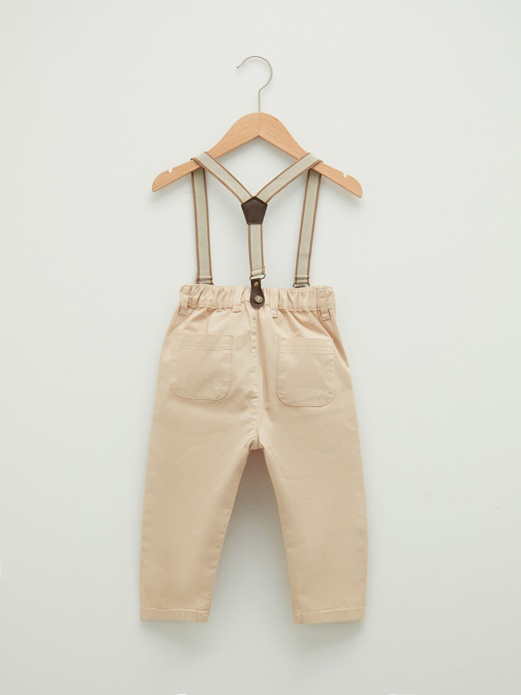 Bej Beli Lastikli Basic Erkek Bebek Pantolon ve Pantolon Bej Beli Lastikli Basic Erkek Bebek Pantolon ve Pantolon