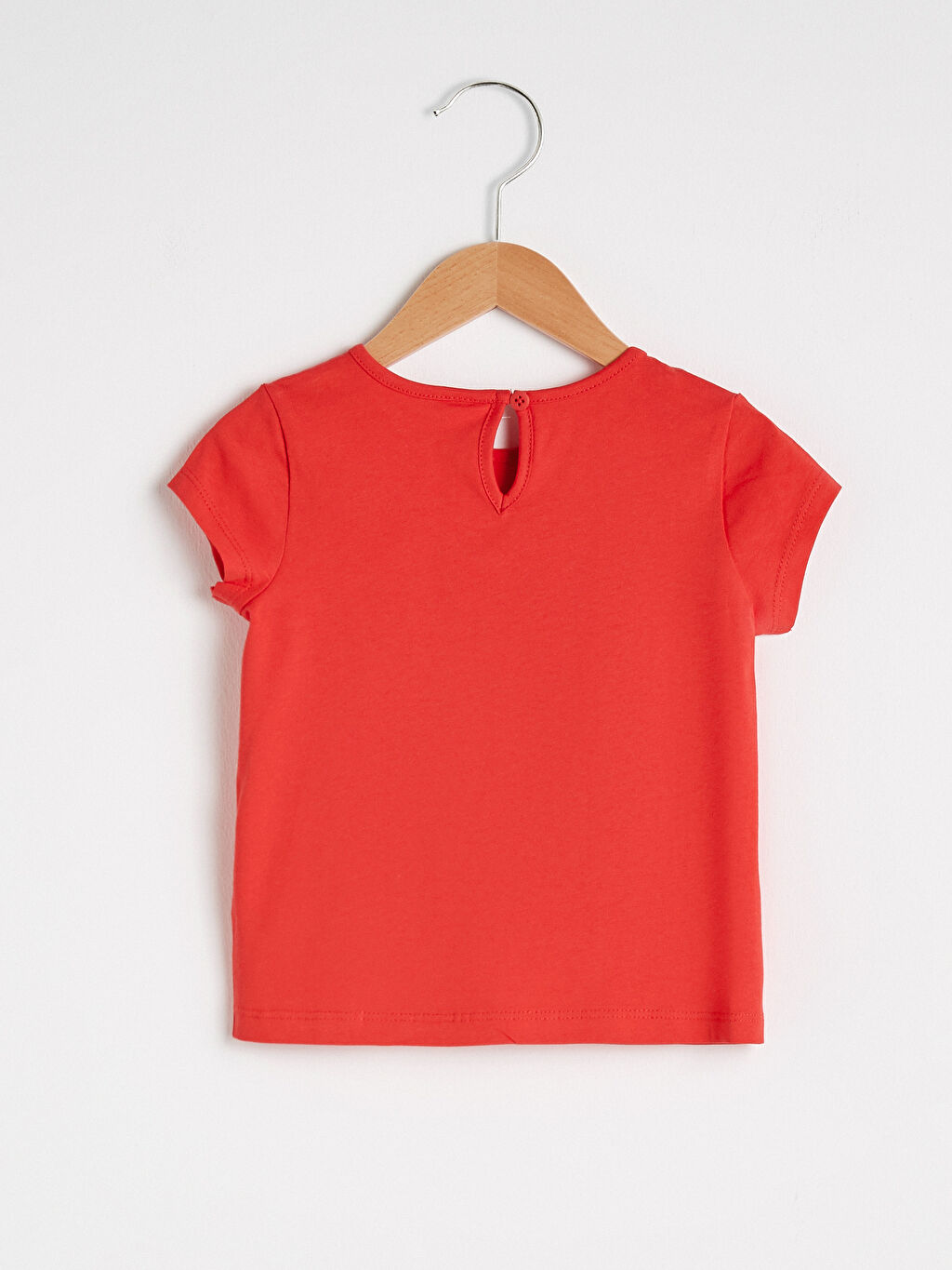 Kırmızı Kız Bebek 23 Nisan Baskılı Tişört LC Waikiki