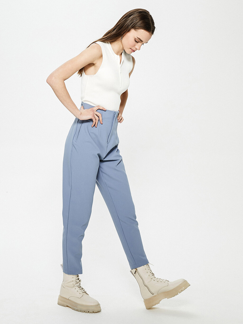 Carrie Ankle Length Bengaline Cigarette Pants - Preview | Target Australia
