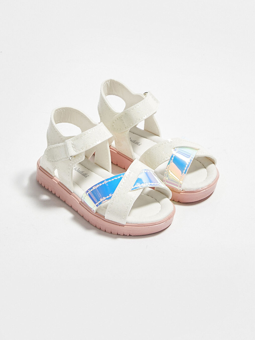 Beyaz Pul Payetli Kiz Bebek Sandalet S1eq33z1 J5e Lc Waikiki