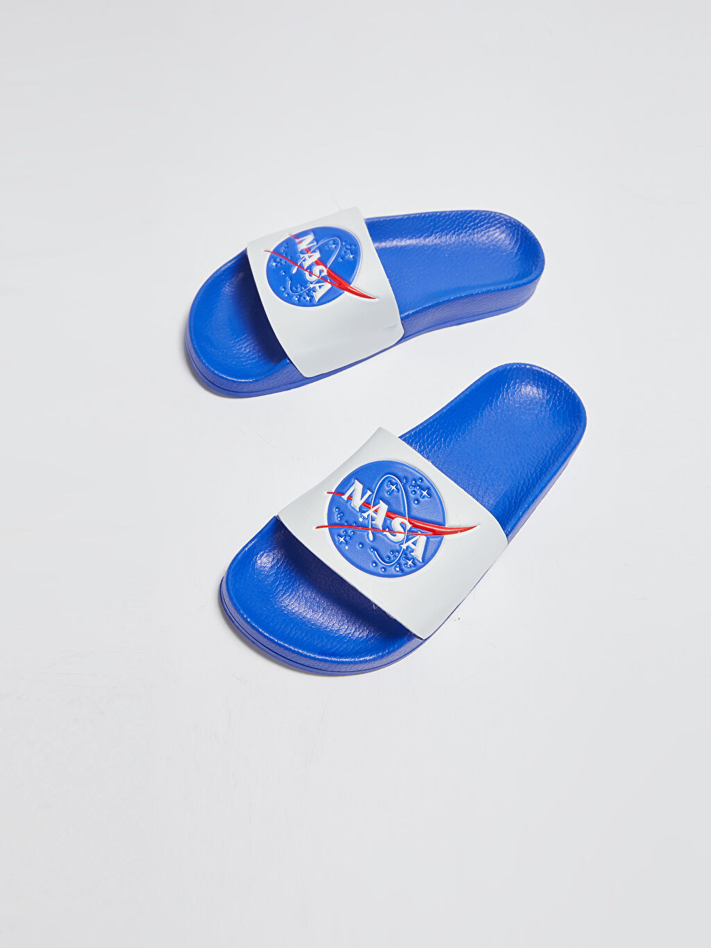 Beyaz Nasa Lisanslı Tek Bantlı Erkek Çocuk Terlik LC Waikiki