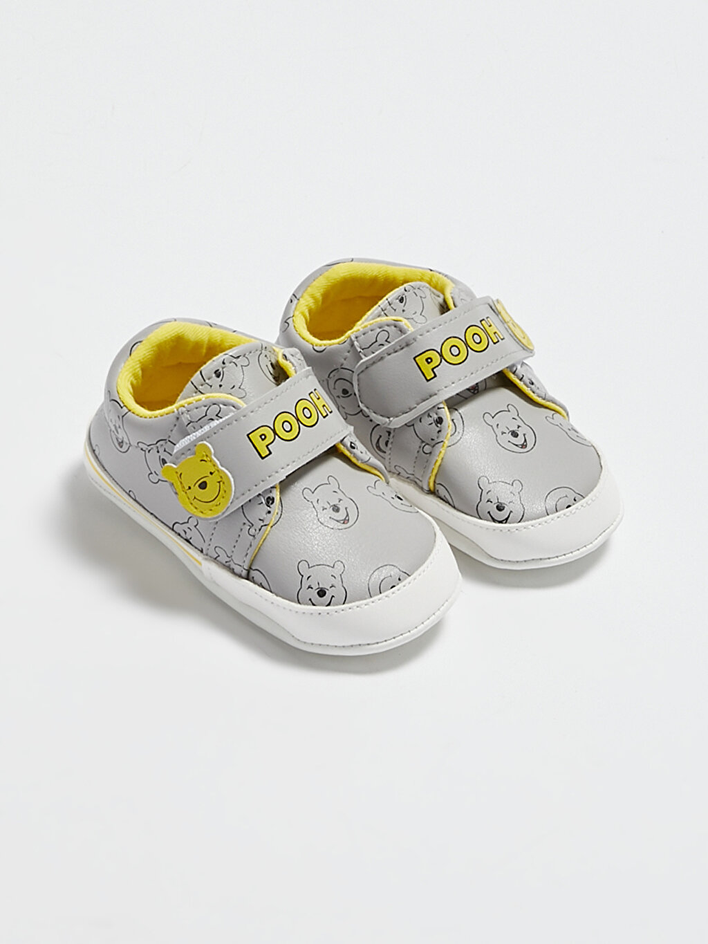 کفش نوزادی پسرانه پو pooh چسبی السی وایکیکی LC waikiki