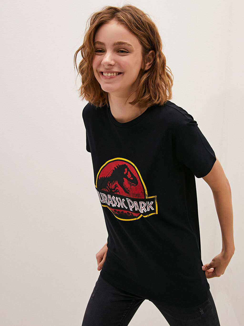 bershka jurassic park t shirt