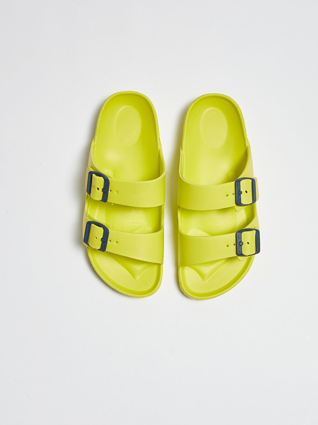 Yeşil Çift Tokalı Erkek Çocuk Terlik LC Waikiki