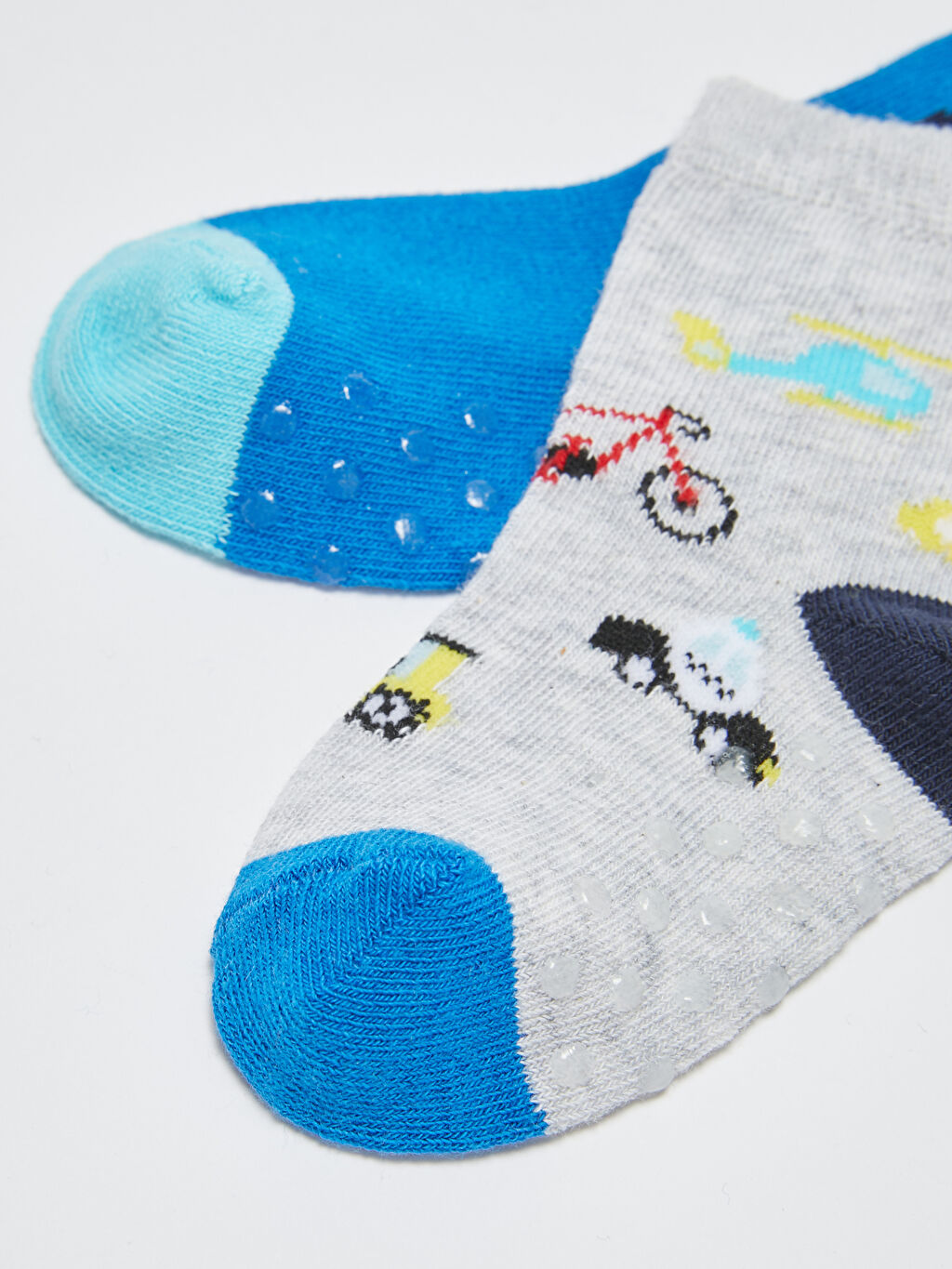 Ekru Baskılı Erkek Bebek Soket Çorap 5�li LC Waikiki Ekru Baskılı Erkek Bebek Soket Çorap 5�li LC Waikiki