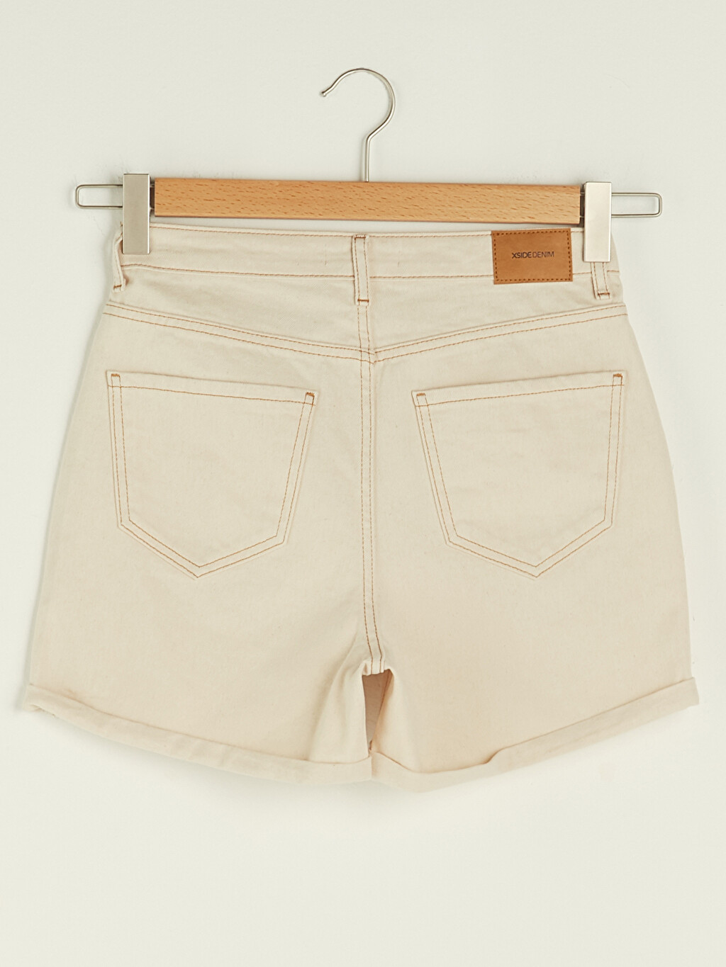 XSIDE Mom Fit Women's Jean Shorts with 