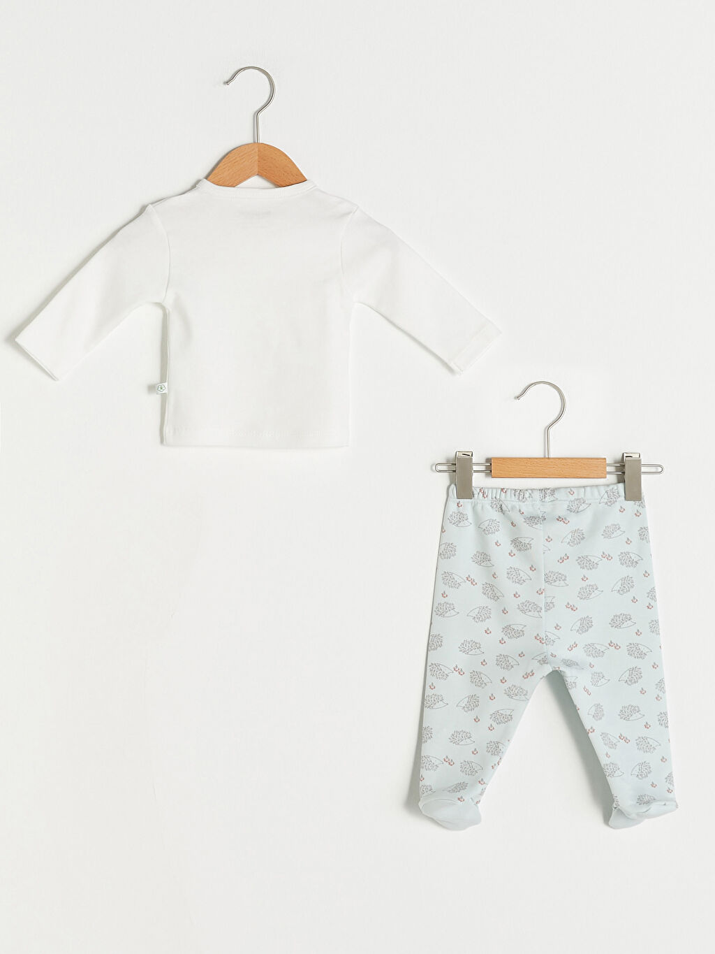 Ekru LCW GREEN Organik Pamuklu Erkek Bebek 3�lü