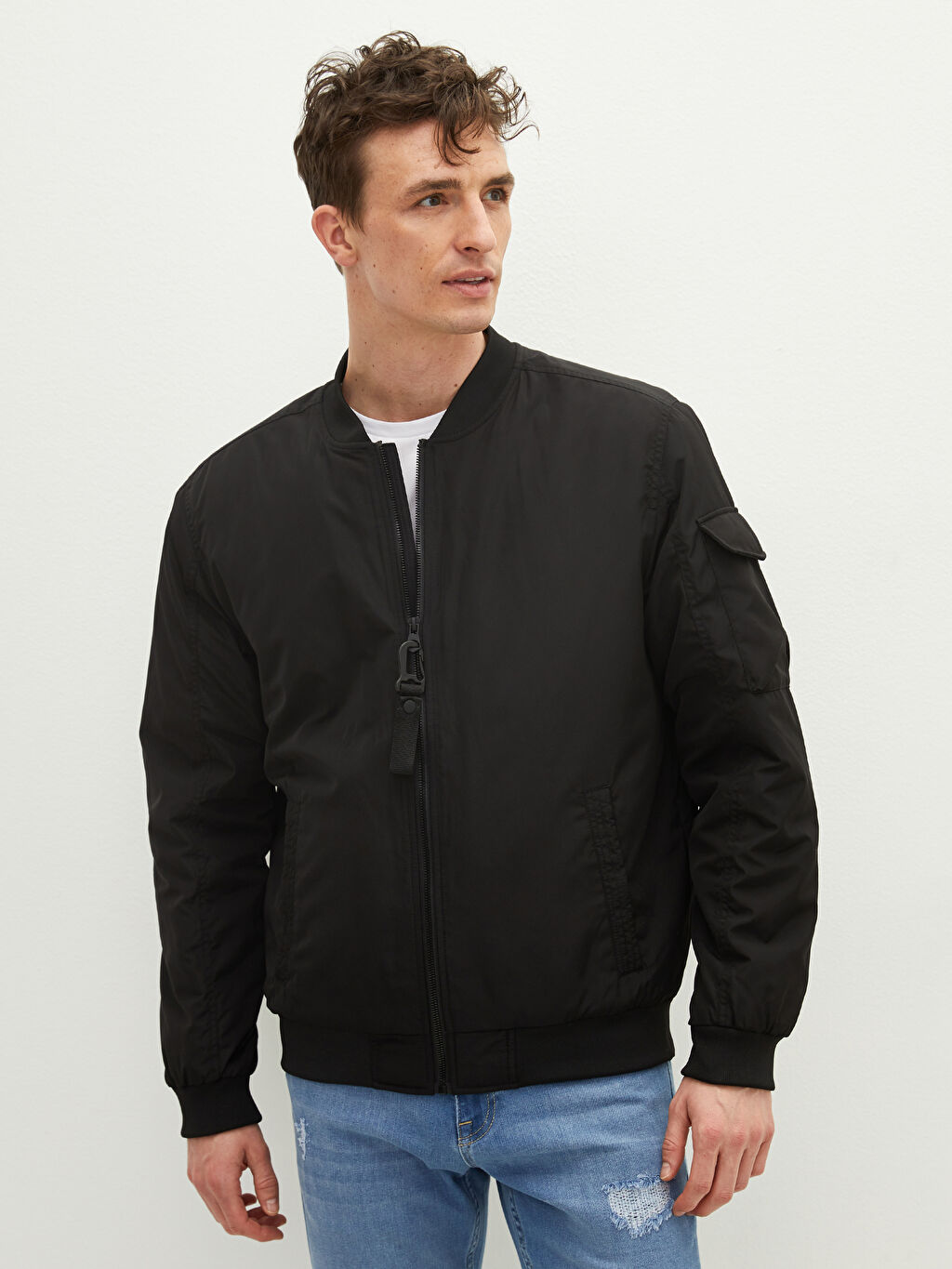 mens bomber jacket gap