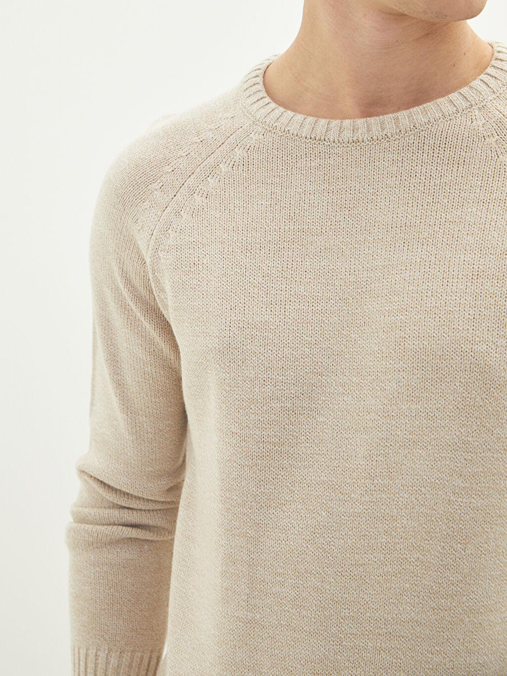 rew Neck Long Sleeve Thick Men's Knitwear Sweater -W17446Z8-RTZ ...