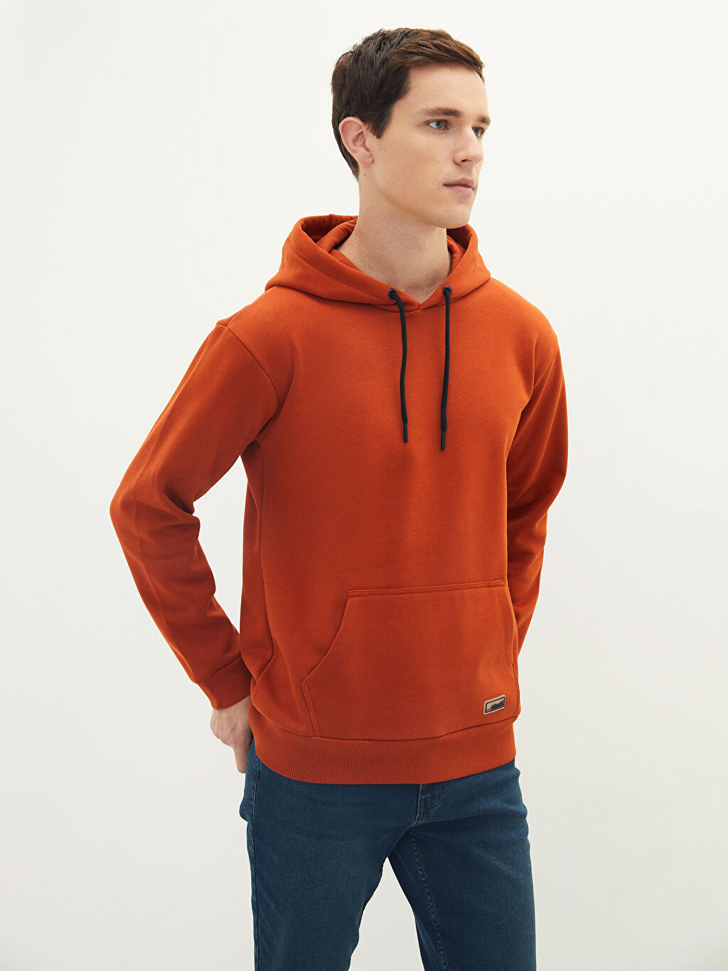 Hooded Long Sleeve Men's Sweatshirt -W17522Z8-QQK - W17522Z8-QQK - LC ...