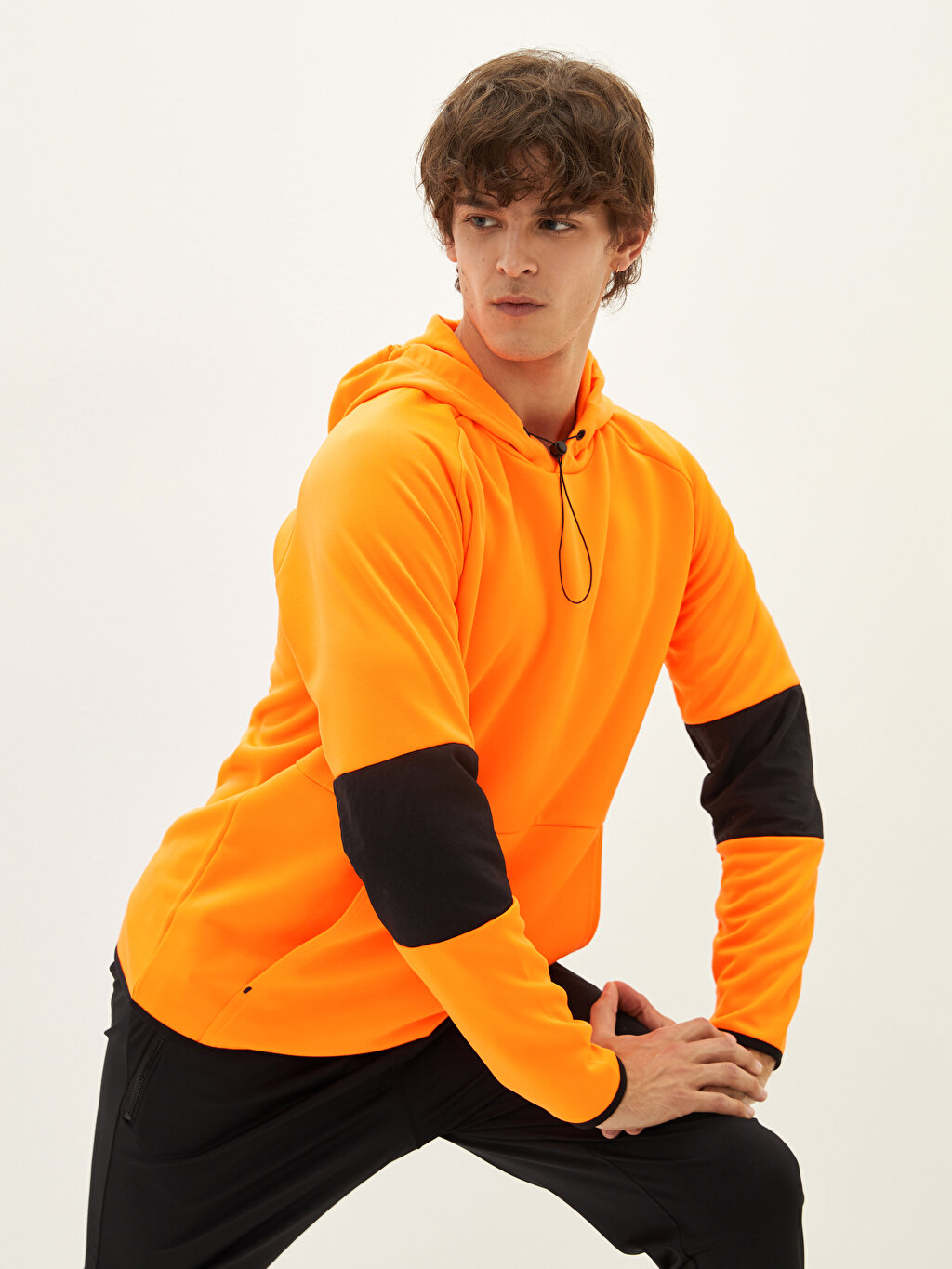 Orange S Bershka sweatshirt MEN FASHION Jumpers & Sweatshirts Sports discount 93% 
