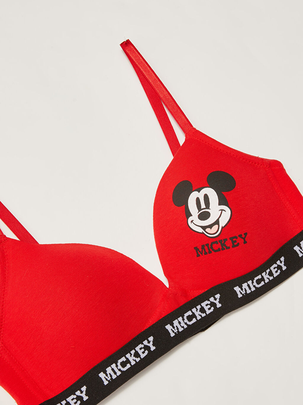 Nonwired Mickey Mouse Printed Bra W1GA77Z8HC3 W1GA77Z8HC3 LC Waikiki