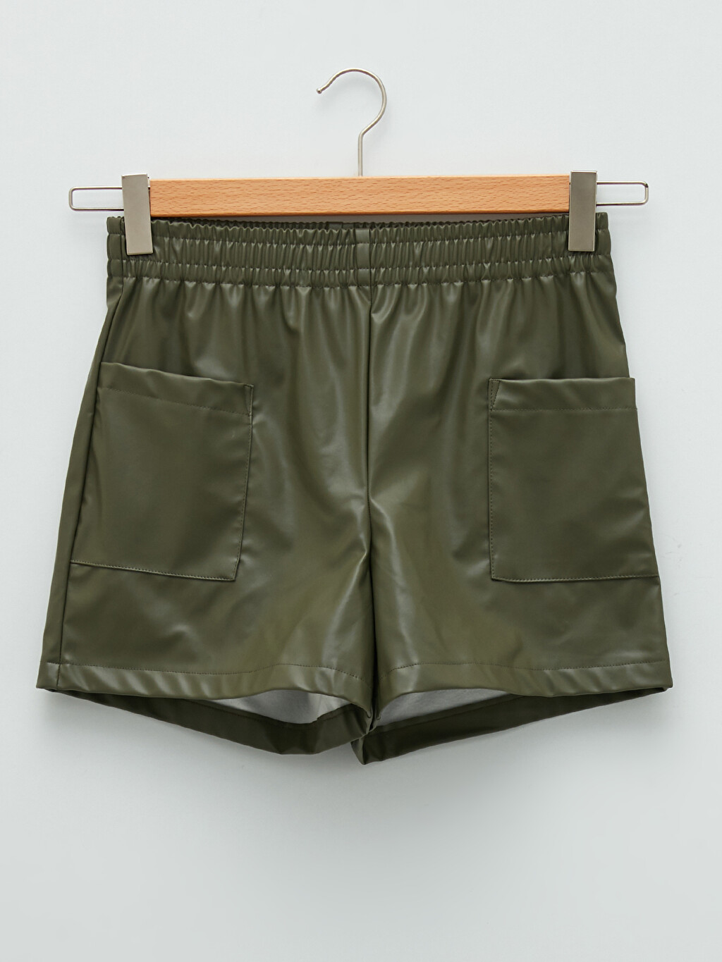 LCW CASUAL Women's Leather Look Shorts 