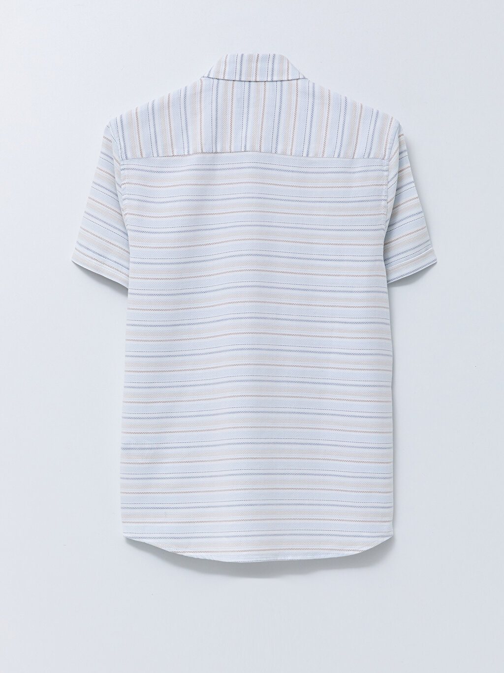 LCW CLASSIC Slim Fit Long Sleeved Striped Men's Shirt -S21127Z8-LEN -  S21127Z8-LEN - LC Waikiki