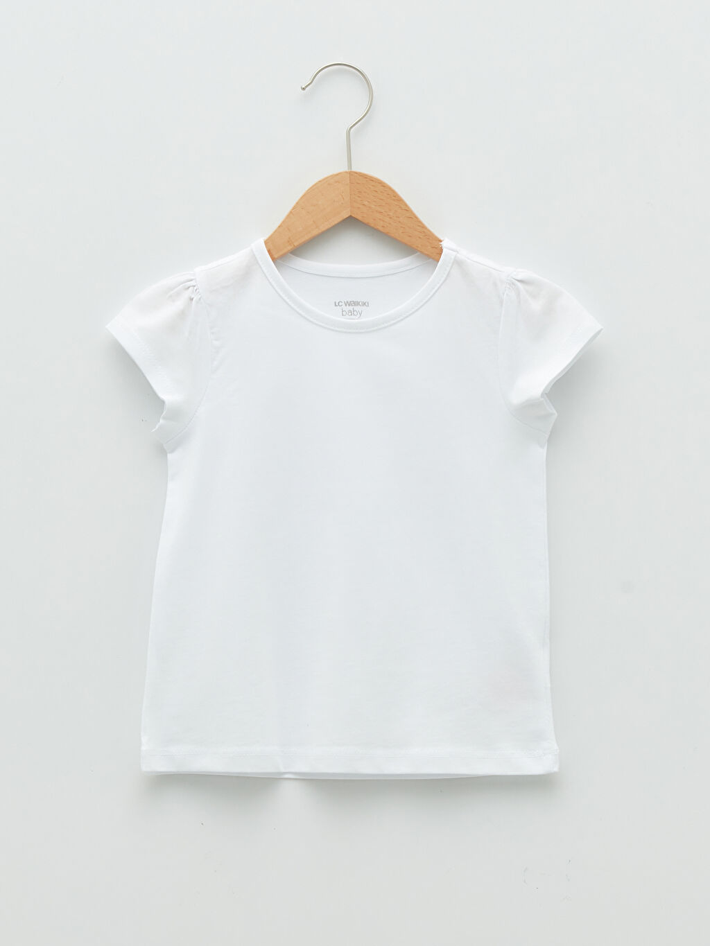 Crew Neck Short Sleeve Basic Baby Girl TShirt 2 Pieces S25547Z1R9K S25547Z1R9K LC Waikiki