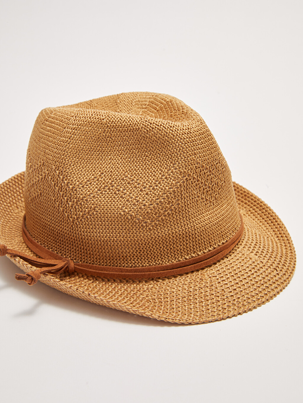 Women's Straw Felt Fedora Hat -S27954Z8 