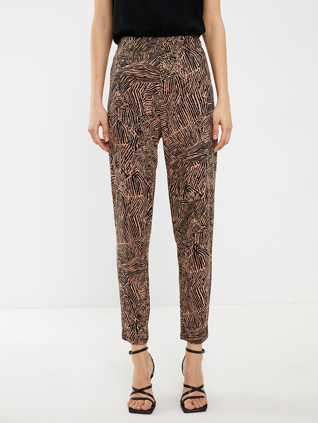 patterned tracksuit bottoms