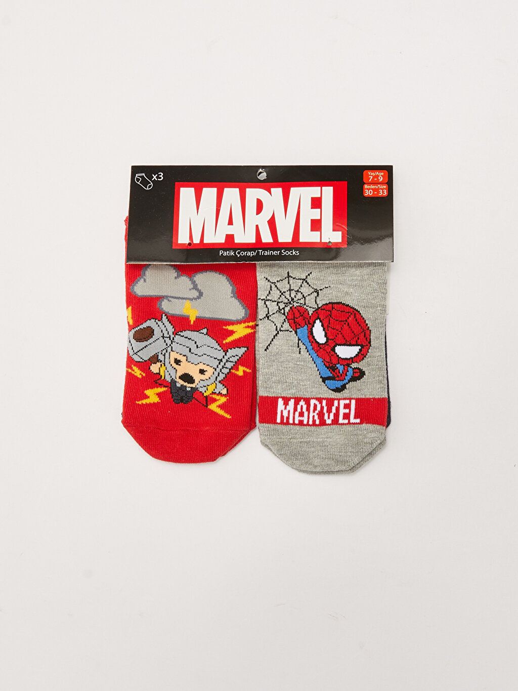 marvel trainer socks