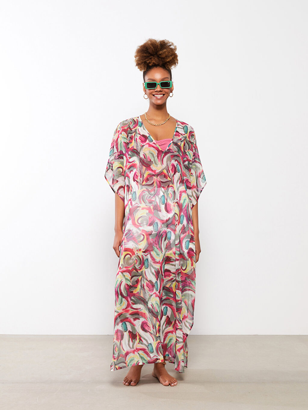 Women's short sleeve kimono Clearance