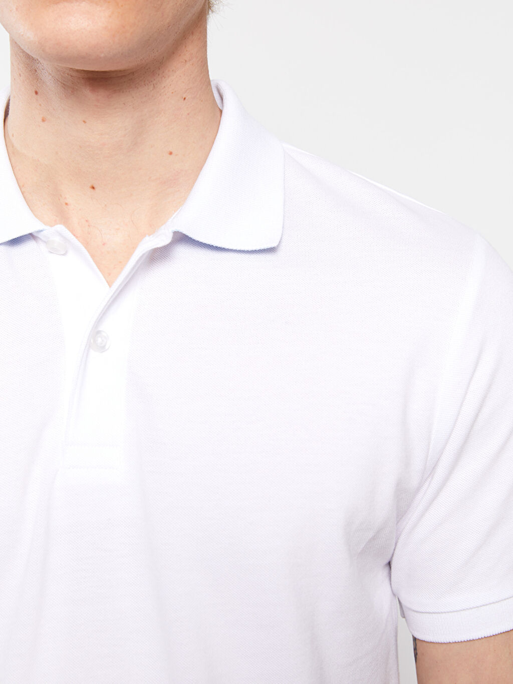 Short Sleeve Polo Neck