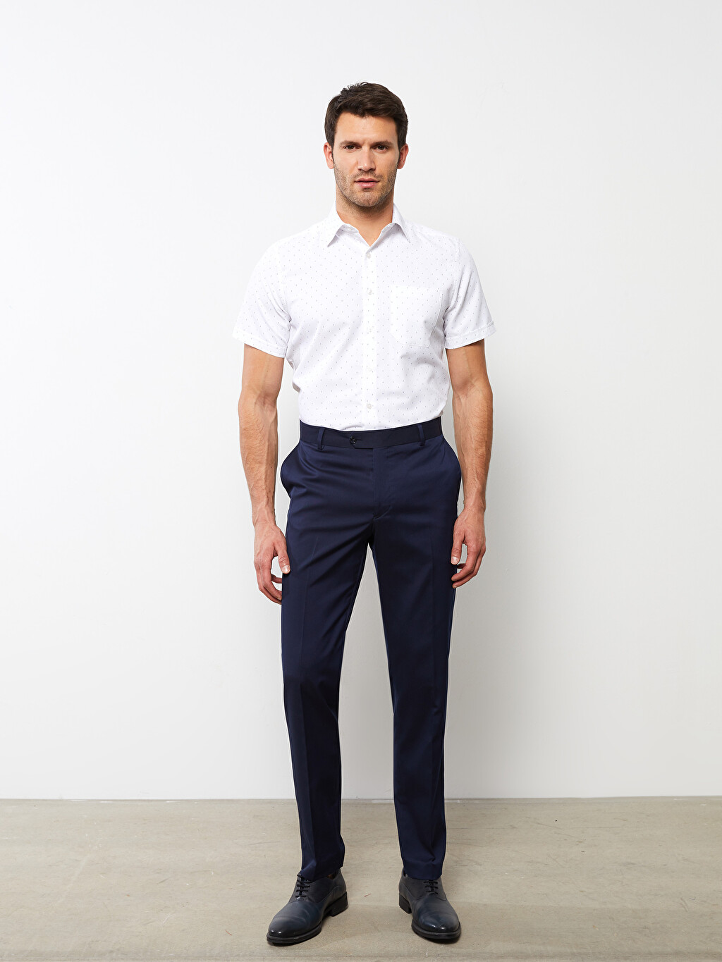 LCW FORMAL Regular Fit Short Sleeve 
