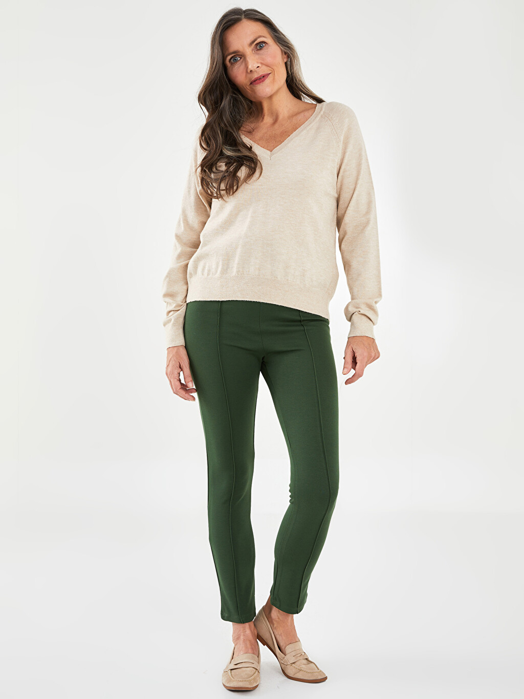 LCW GRACE Women's Straight Leggings 
