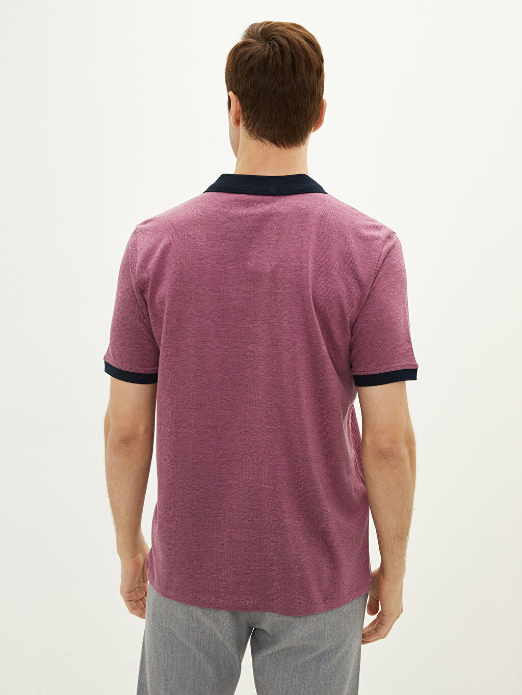 LCW CLASSIC Polo Neck Short Sleeve PiquÃ© Men's T-Shirt -S2DK22Z8-DTZ - S2DK22Z8-DTZ - LC Waikiki