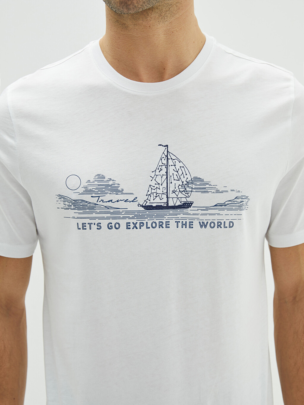 LCW CLASSIC Crew Neck Short Sleeve 