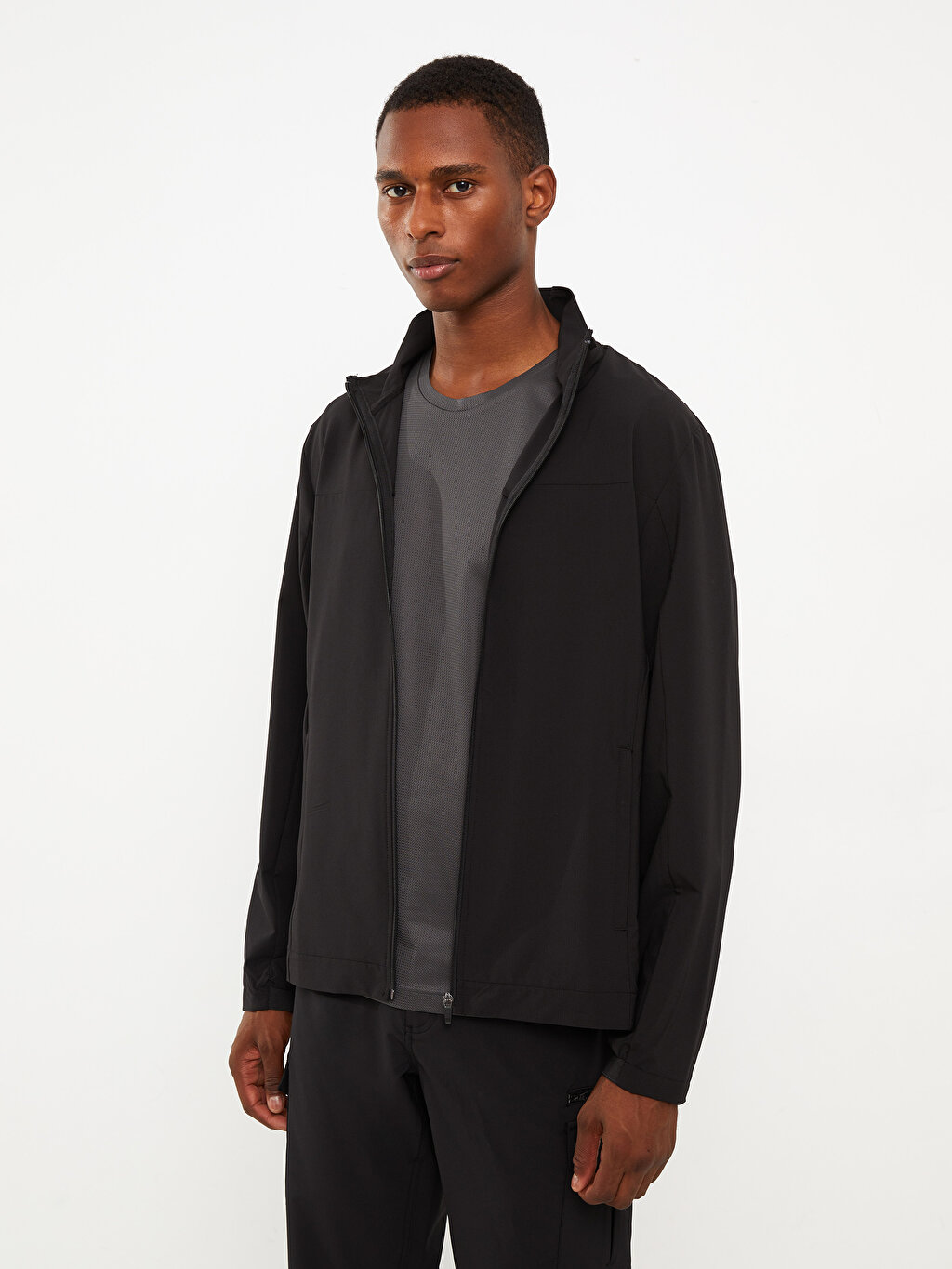 خرید اینترنتی کت تک مردانه سیاه السی وایکیکی S2EM90Z8 