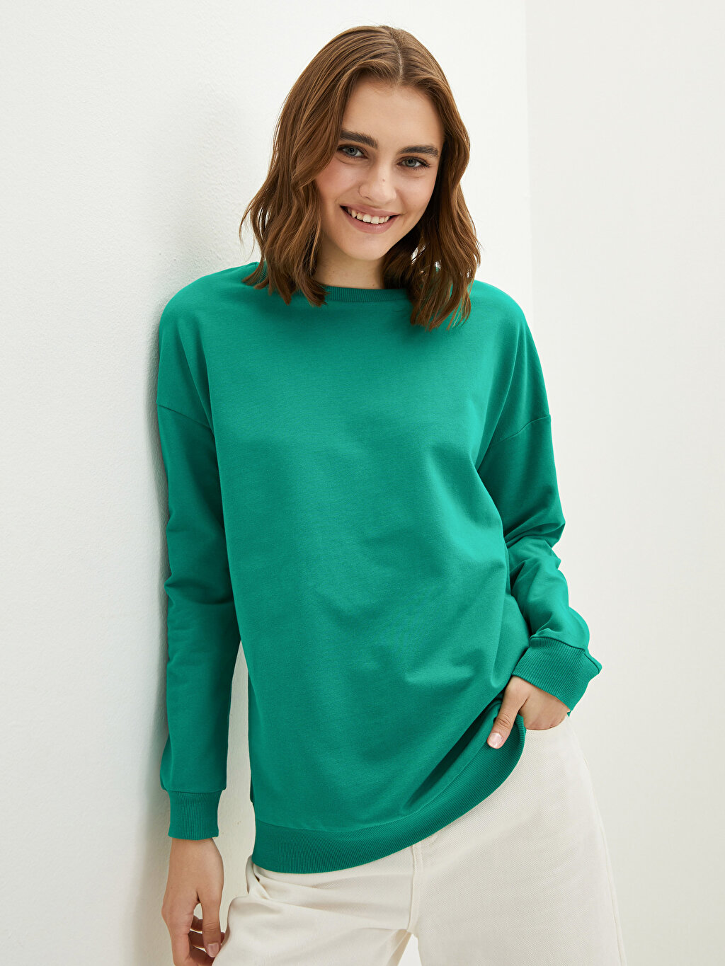 Zara jumper Green M WOMEN FASHION Jumpers & Sweatshirts Oversize discount 62% 