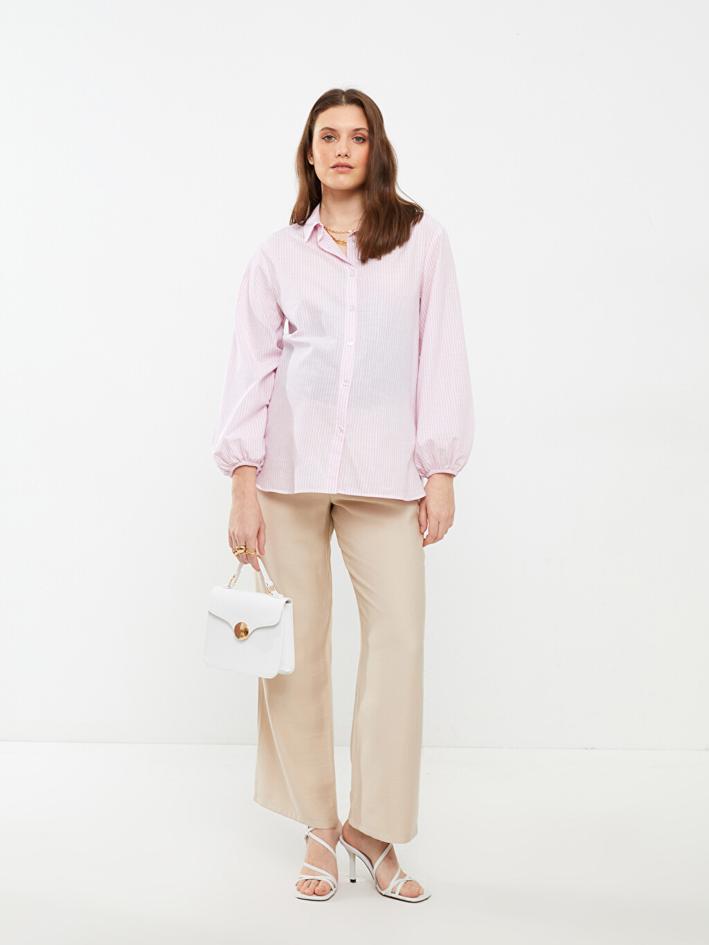 Elastic Waist Standard Fit Plain Pocket 