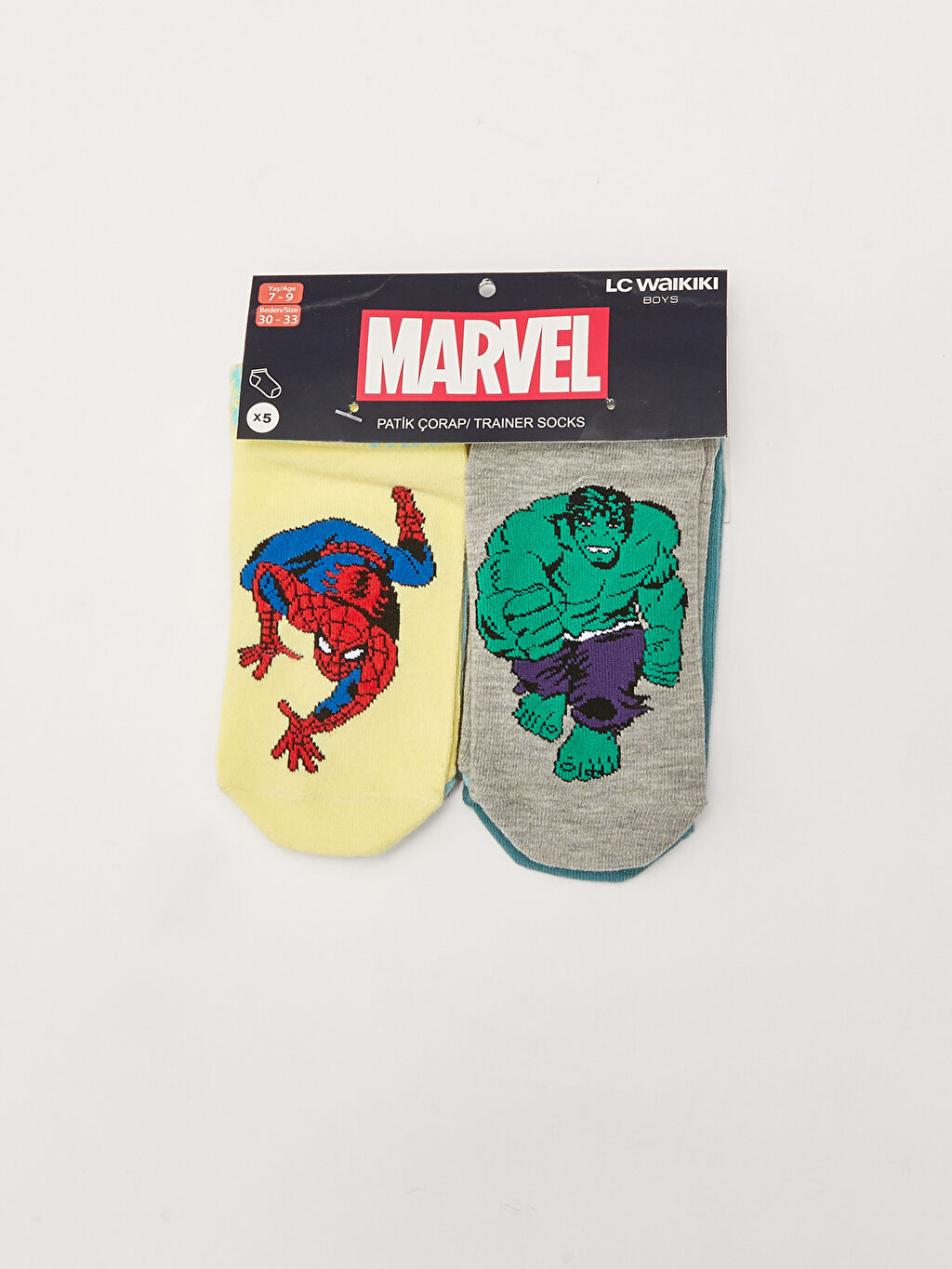 marvel trainer socks