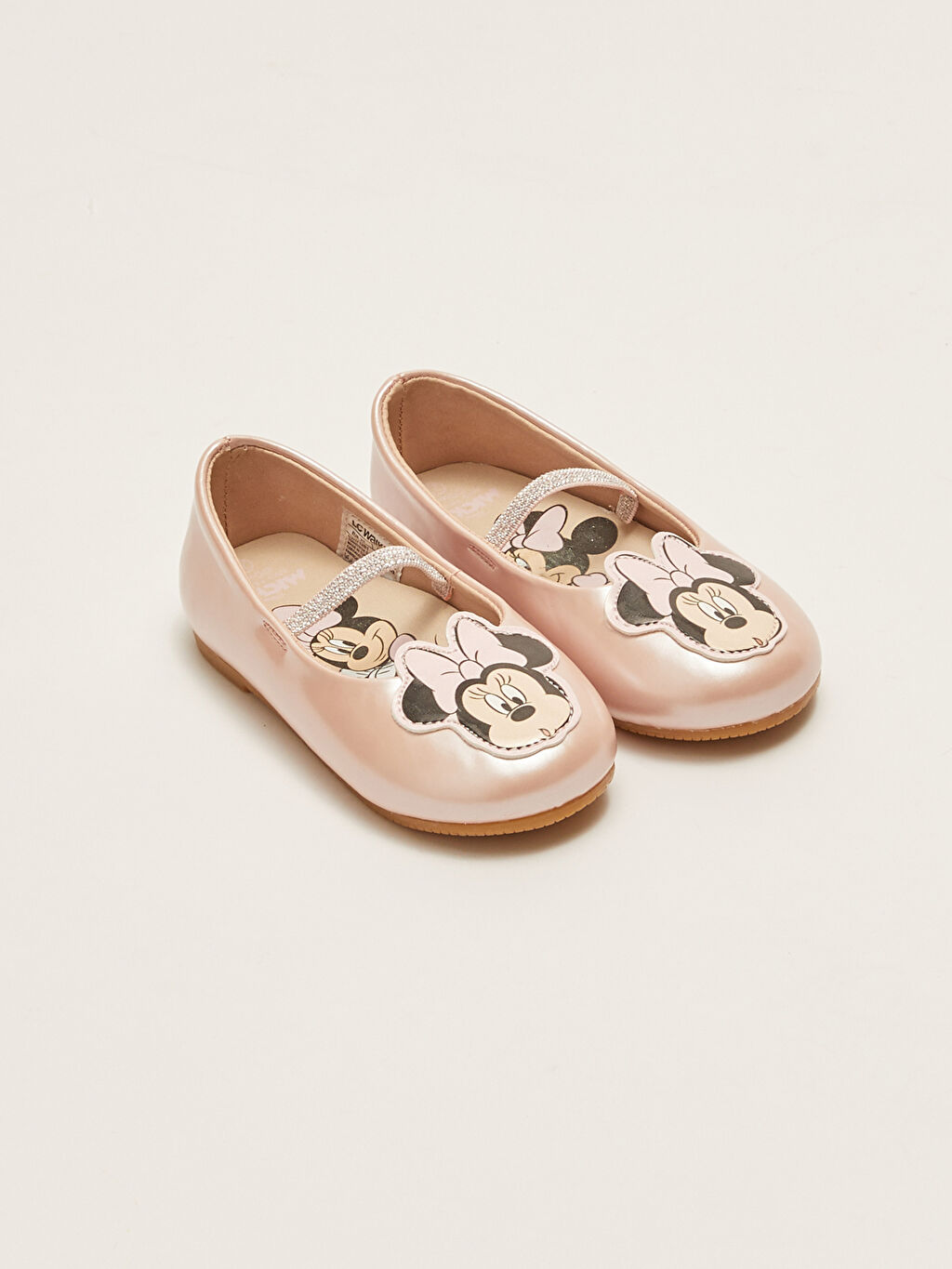 Minnie Mouse Licensed Elastic Baby Girl Flats S2H712Z1G4V S2H712Z1