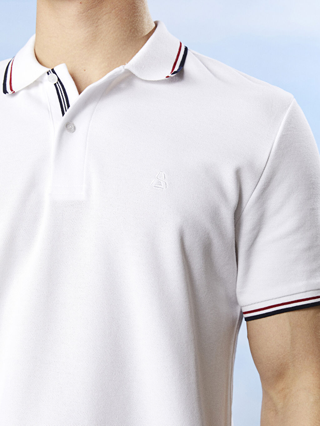 Short Sleeve Polo Neck