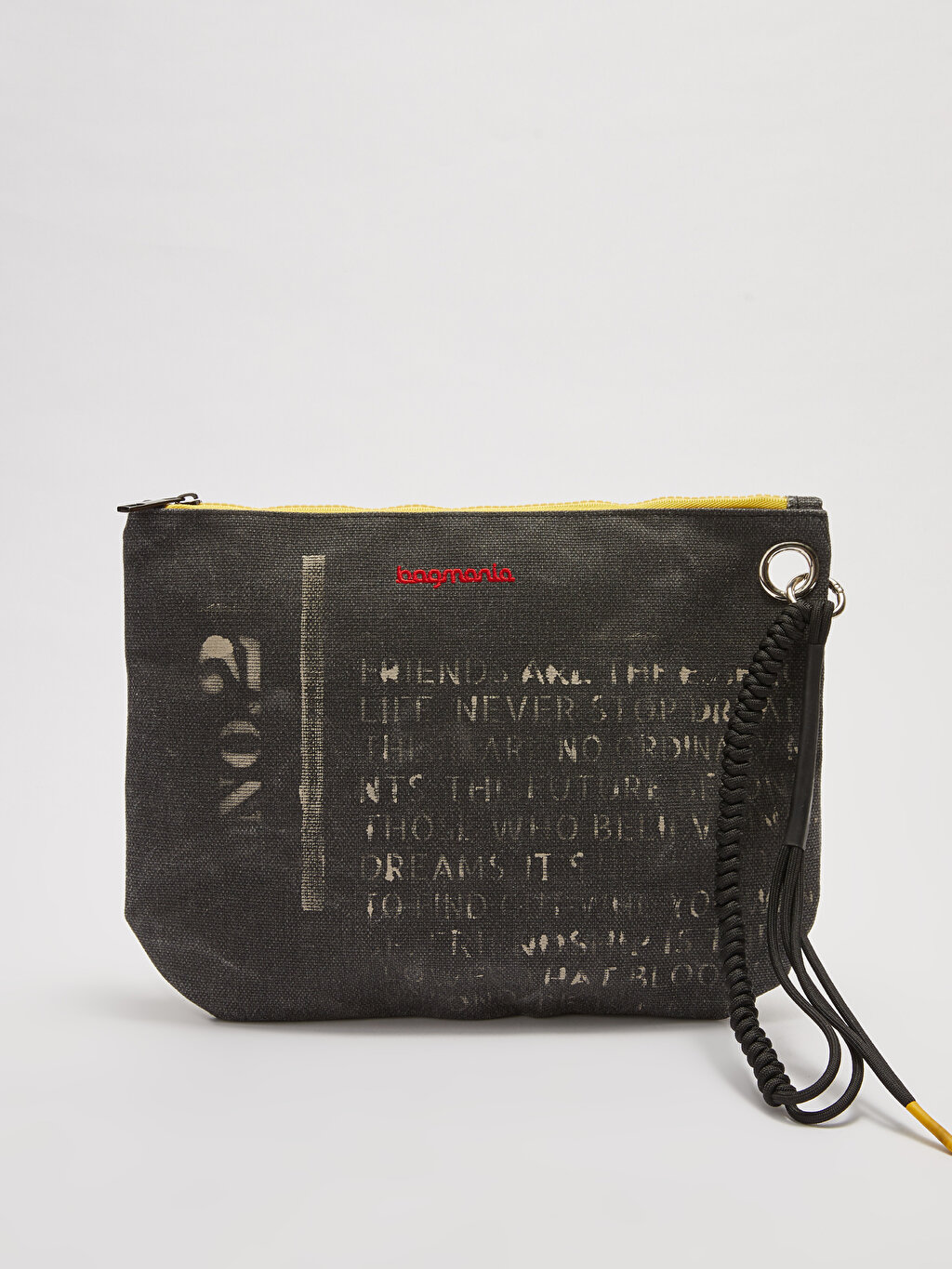 کیف لوازم جانبی زنانه سیاه برند Bagmania S2ID02Z8