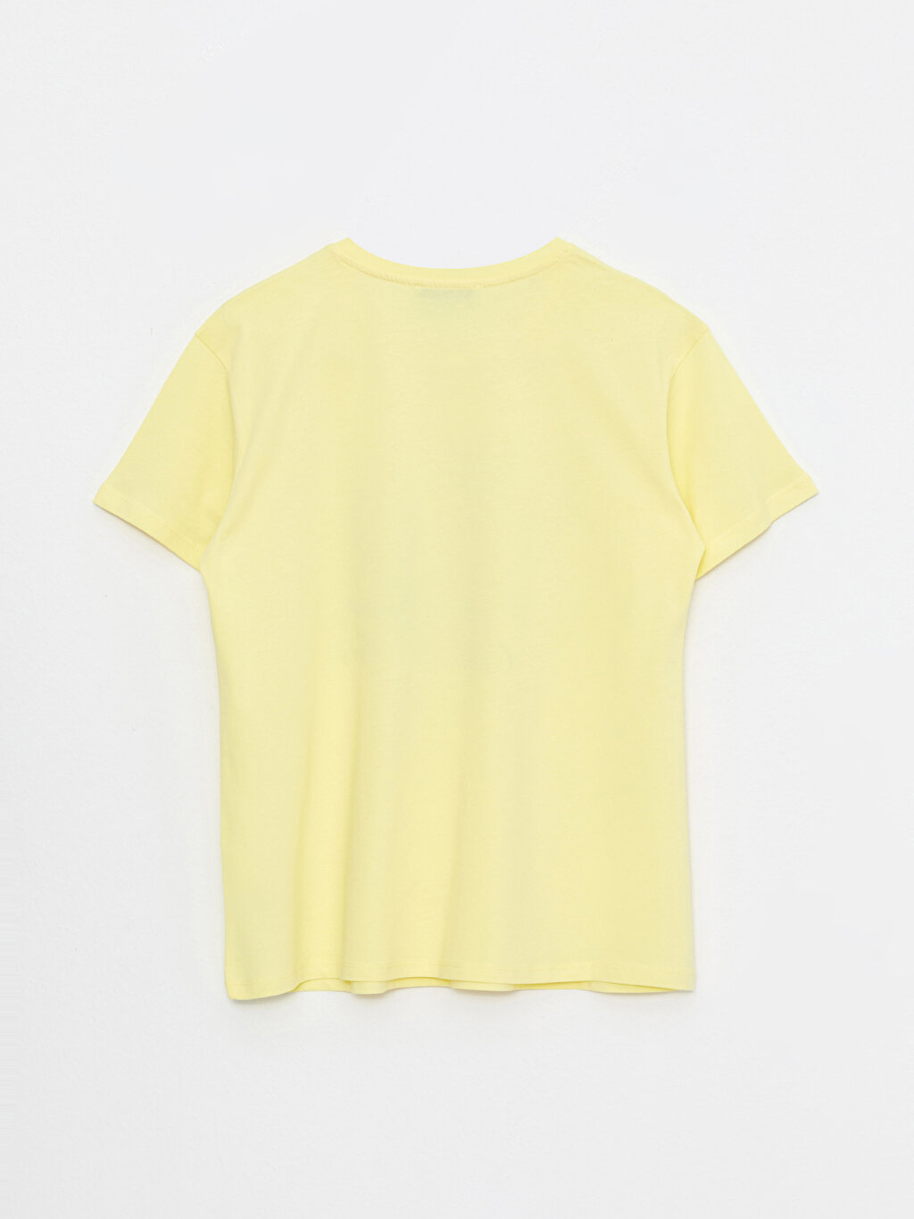 Crew Neck Printed Short Sleeve Cotton Women's T-shirt -S2J268Z8-FEB ...