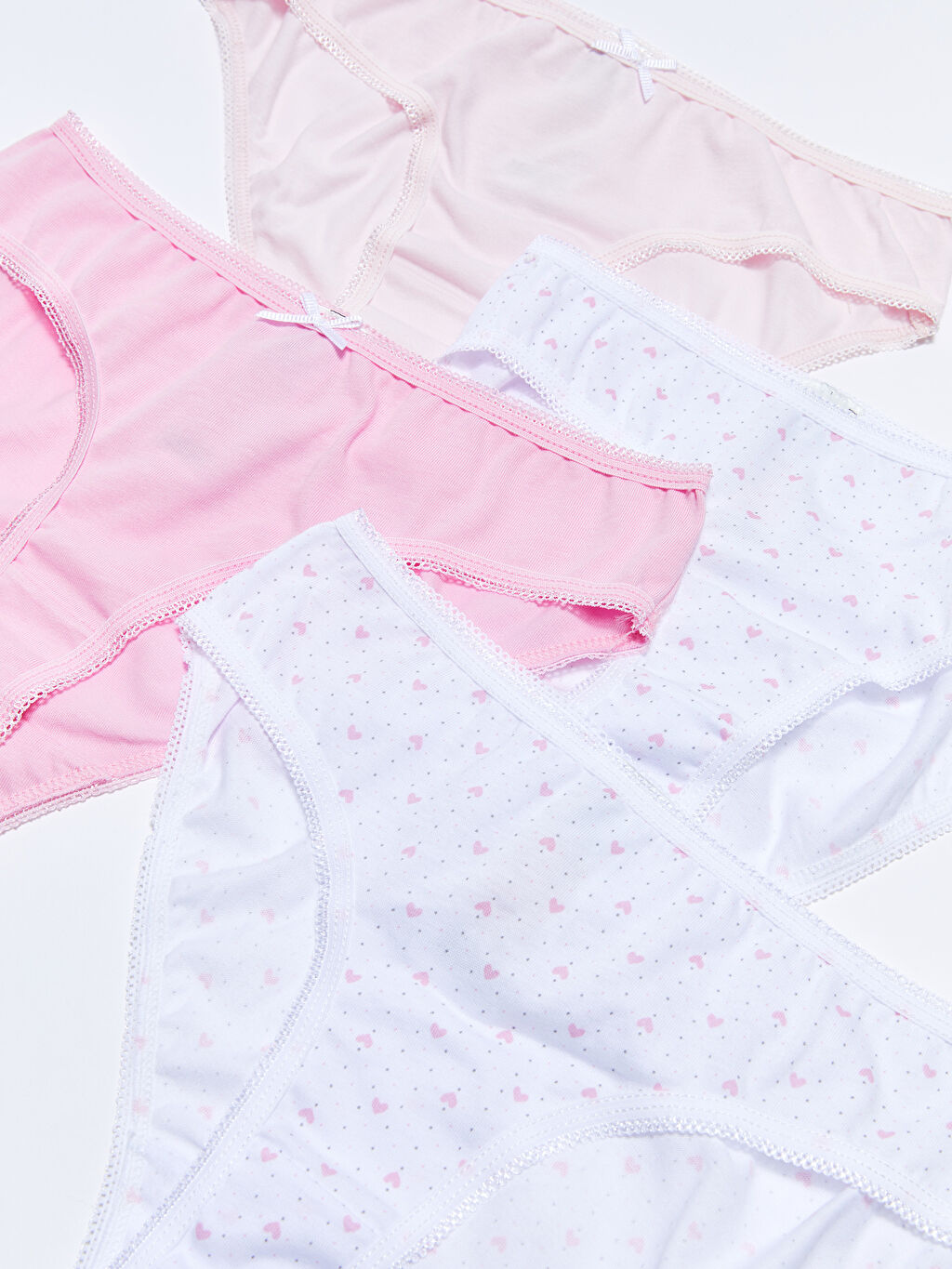 Printed Cotton Girl Panties 4 Pieces W28031Z4LU8 W28031Z4LU8 LC